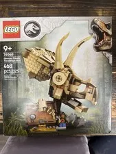 LEGO Jurassic World Dinosaur Fossils Triceratops Skull 76969 Sealed New 468 Pcs