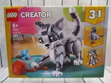 LEGO Creator 3 In 1 Playful Cat Set 31163 Building Toy Brand New Sealed