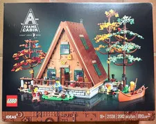 New LEGO Ideas #046 A-Frame Cabin (21338) Retired, Sealed, Fast Shipping