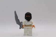 LEGO Cairo Thug Minifigure 7195 iaj038 Indiana Jones CMF Lot Rare Retired HTF 