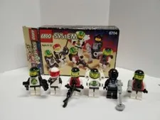 NEW SEALED LEGO 6704 Minifig Pack - RETIRED Space Miscellaneous 1991