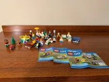 LEGO Town: Fun in the Park - City People Pack, 60134 (Complete) 15 Minifigures