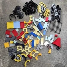 LEGO Lot of 125 Mixed Arches Building Columns Stairs Wall Panel Ladder Net Radar