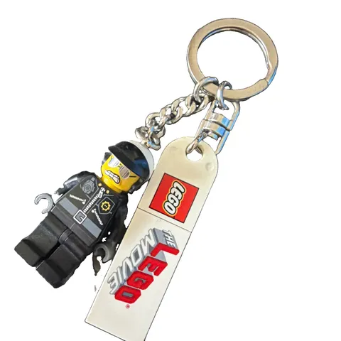 Lego Minifigure KeyChain The Movie Bad Cop