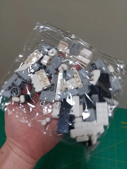LEGO Bricks NEW Black Grey White 3.5 ounces Sealed In Pack Speciality & 1x1