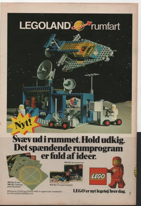 LEGO ADVERTISING INSERTS #  1-1776 # SPACE # 1979 #