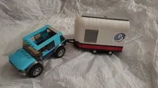 LEGO CITY 60327 Equestrian Horse Transporter Trailer and Truck Clean Miss Read..