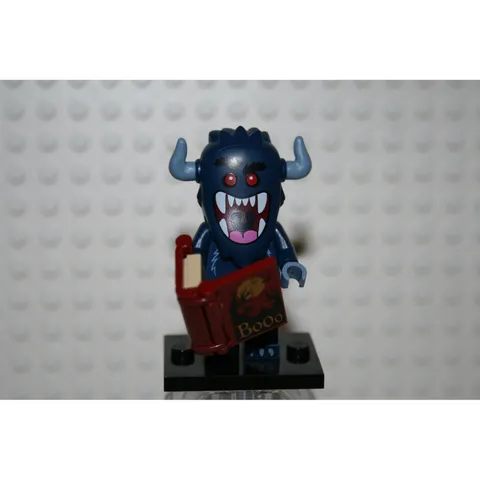 LEGO Bogeyman Minifigure Series 27 Dark Blue Excellent Condition col456