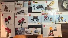 LEGO Instruction Manual Lot of  19