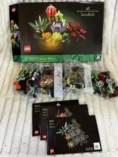 LEGO Icons Botanical Collection Succulents 10309 771 pcs - see description