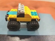Lot Legos Monster Truck 2Mini Figures GoKart Racer Car Driver City Winter Train