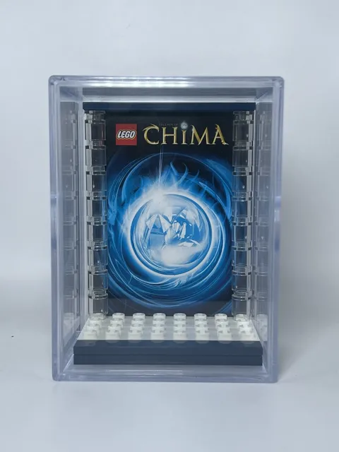 Collectible Force Pack Minifigure Display Case For Lego Chima