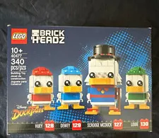 LEGO BrickHeadz DuckTales 40477 Scrooge McDuck Huey Dewey Louie 340pcs