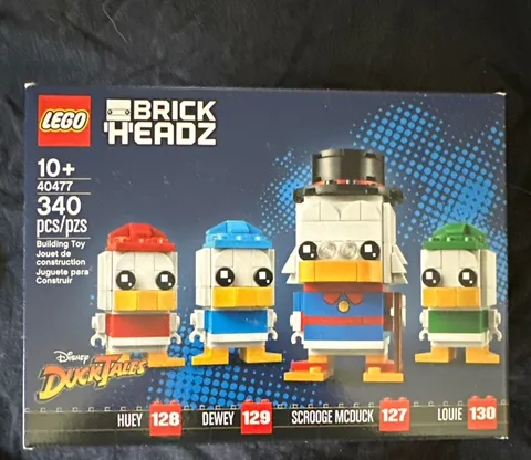 LEGO BrickHeadz DuckTales 40477 Scrooge McDuck Huey Dewey Louie 340pcs