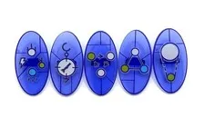 Used Lego Dimensions 71200 Keystone Portal Lot Minifigure Oval Shield 92747 Set