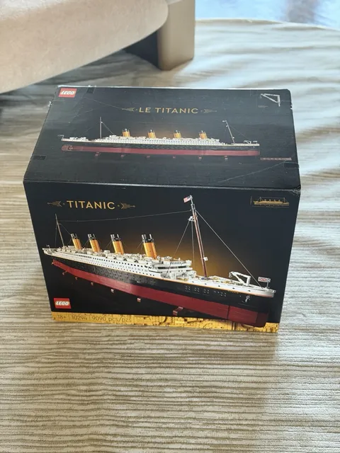LEGO Titanic 10294 EMPTY Exterior & Interior Boxes Only w Manuals, First Edition