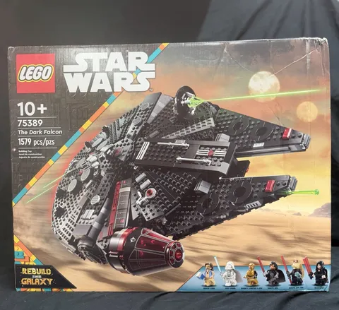 LEGO Star Wars The Dark Falcon 75389 1579pcs BRAND NEW SEALED- some box damage
