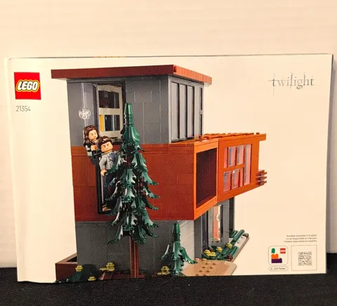 LEGO Ideas 21354 Twilight The Cullen House Manual Booklet