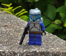 LEGO Star Wars Jango Fett Minifigure 2002 (Set 7153)