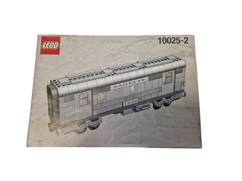 Lego® TRAIN Railway 10025_2 Instructions Santa Fe Waggon Carriage