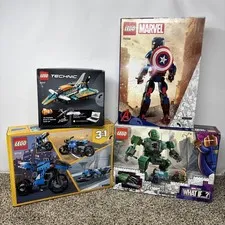 Lego Sets Lot Factory Sealed Lot Of 4 76258 42117 76201 31114