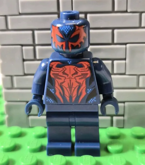 LEGO Marvel Spider-Man 2099 Minifigure sh1107 76337 Authentic