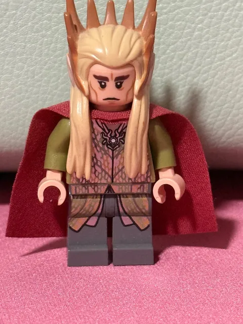 LEGO Hobbit Thranduil Elf Minifigure LOR079 79012 Lord of the Rings Crown