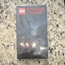 NEW LEGO Stranger Things Notebook Sketch Book 5005933 VHS Design VIP Exclusive