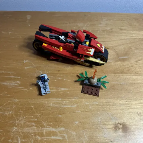 Lego Ninjago 9441 Kai's Blade Cycle, NO Kai, bike complete