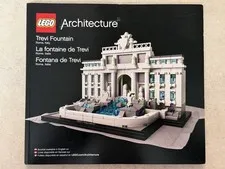 2014 Lego 21020 “Trevi Fountain” Architecture Instruction Booklet ONLY