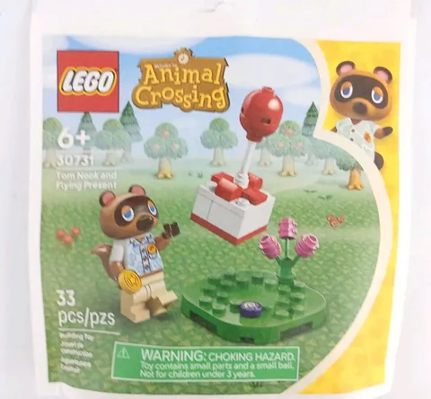 LEGO® Animal Crossing Tom Nook Flying Present Building Set 30731
