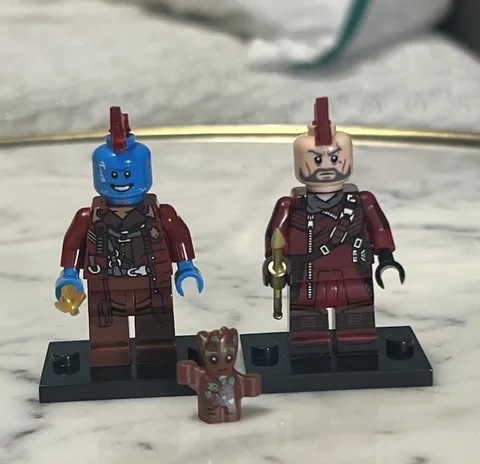 LEGO Guardians Of The Galaxy Yondu Kraglin Baby Groot Custom Printed Minifigure