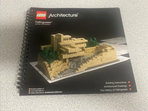 LEGO Architecture Fallingwater 21005 Spiral Instruction Manual ONLY! Free Shippi