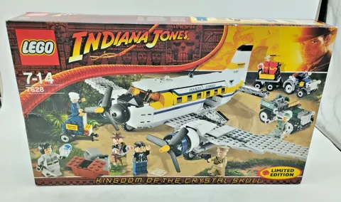 LEGO 7628 Peril in Peru MISB New Sealed Rare Indiana Jones 7199