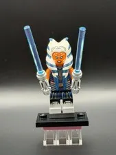 LEGO NEW Authentic Star Wars Ahsoka Tano Minifigure Lightsabers 75283 sw1096 b9)