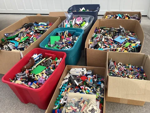 LEGO 100 lbs Pounds Random Parts Pieces Building Plates Blocks Bulk Lots LOOK!