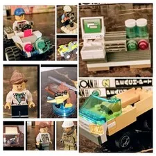 Retired Lego City,Kingdoms Minfigs,Viechles & Pieces Lot