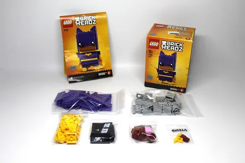 Used 100% Complete Set - LEGO BRICKHEADZ: Batgirl (41586) w/ Manual & Box