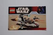 LEGO® Star Wars™ 7668 Rebel Scout Speeder™ Instruction Manual Only!