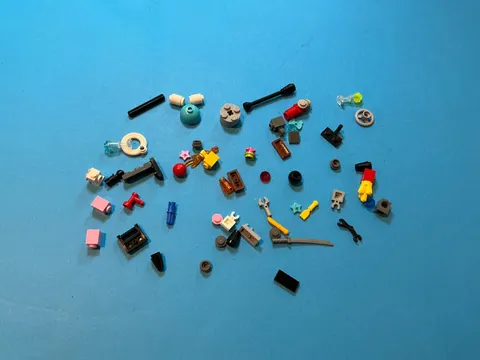 LEGO Small Parts lot. 50 Pieces. Assorted Pieces, Parts, & Accessories. L2-6