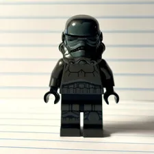 LEGO STAR WARS SHADOW STORMTROOPER MINIFIG ✦ Blackhole Stormtrooper SW0603