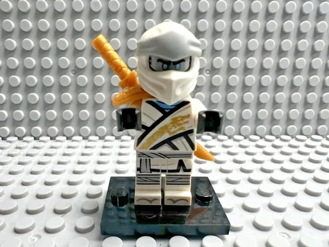 LEGO Ninjago Minifigure - Zane Legacy Pearl Gold Armor  - NJO0670