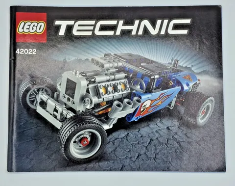 Lego Technic 42022 Hot Rod Instructions Booklet Volume 1 Only No Bricks 2014