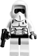 LEGO Star Wars Scout Trooper with face minifigure 9489 Minifigure New