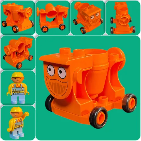 LEGO DUPLO Bob the Builder Cement Mixer TRIXI 3288 CHOOSE #DX3