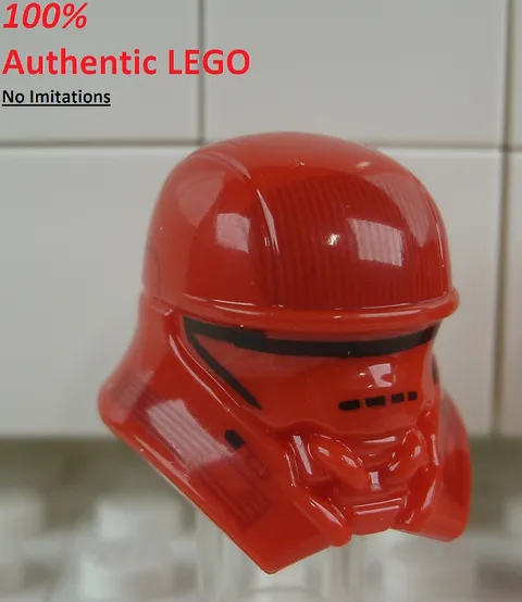 LEGO NEW Red Sith Jet Trooper Helmet (1x) 6290215 Minifigure Part 57807