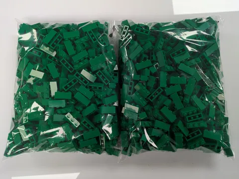 1,000x NEW LEGO 1x3 GREEN Bricks Wall City Grass Town Building Bulk Lot #3622