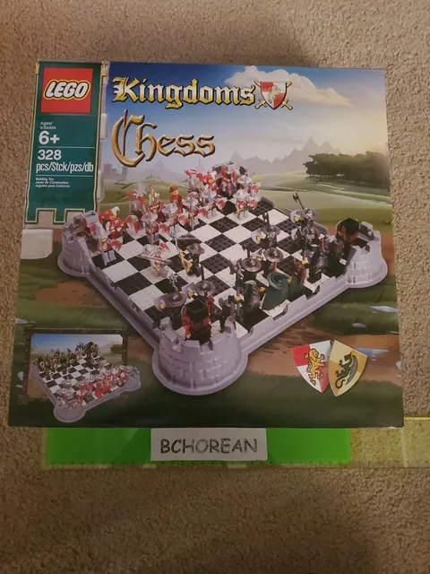 Lego Kingdoms Chess New Sealed Retired