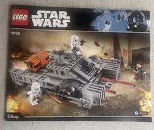 Lego Star Wars Imperial Assault Hover Tank 75152  Instruction Manual Book Only  