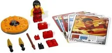 LEGO NINJAGO 2172 Nya 1 Minifigure 21 Pieces With Cards No Packaging